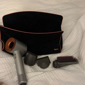 Dyson Supersonic Hair Dryer in Silver and Orange